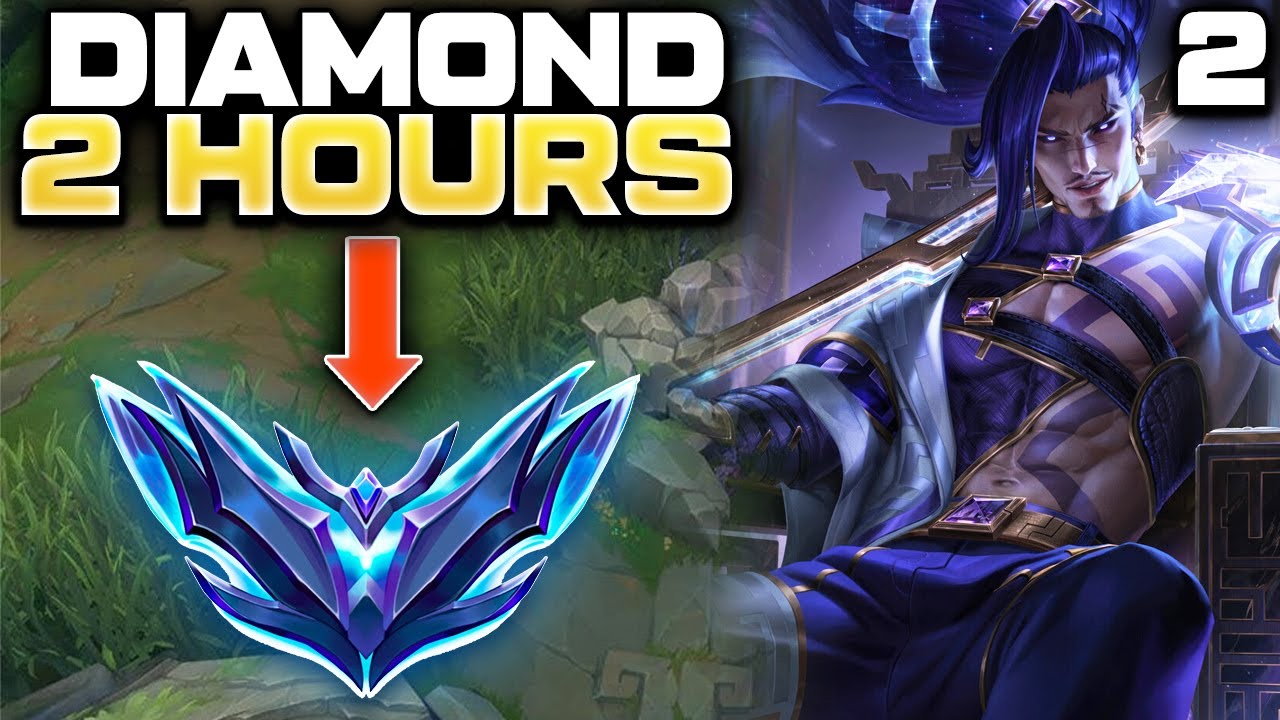 How to ACTUALLY Climb to Diamond in 2 Hours with Yasuo #2 | Build & Runes