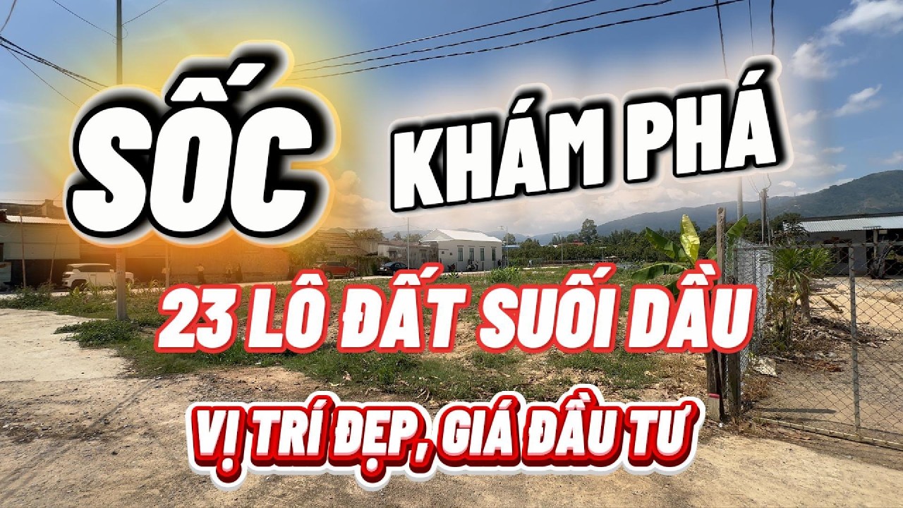 Đất nền giá rẻ tại Suối Dầu,cách đường tỉnh lộ 3 200m,gần khu công nghiệp.