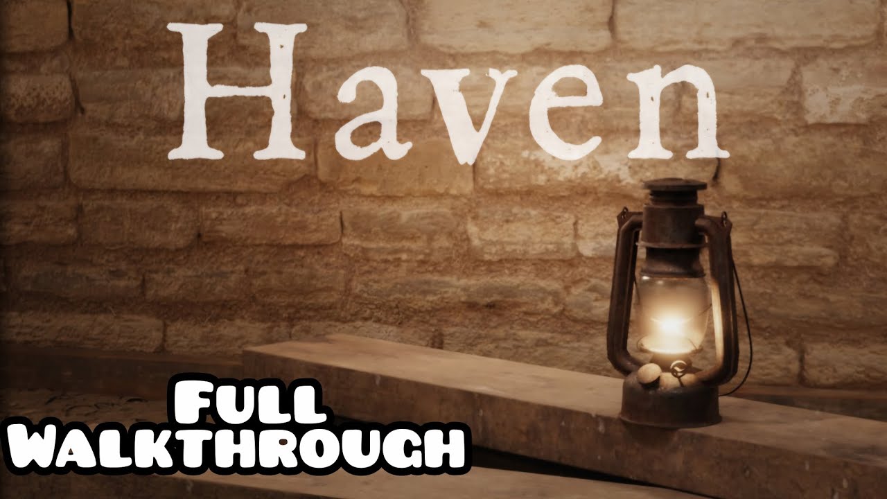 Haven Escape Room &ndash; Full Walkthrough  | No Commentary | Puzzle Adventure Guide