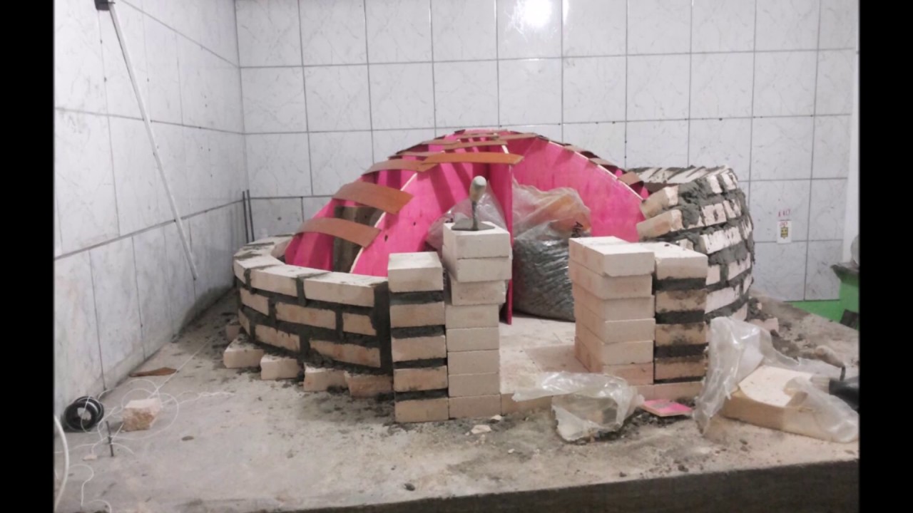 Forno a lenha para pizza (Construção)