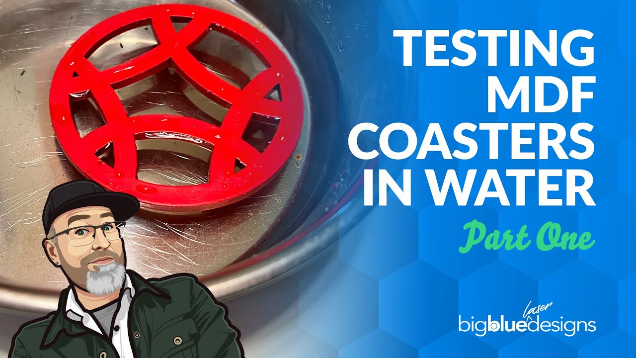 Testing MDF Coasters in Water (Part 1)