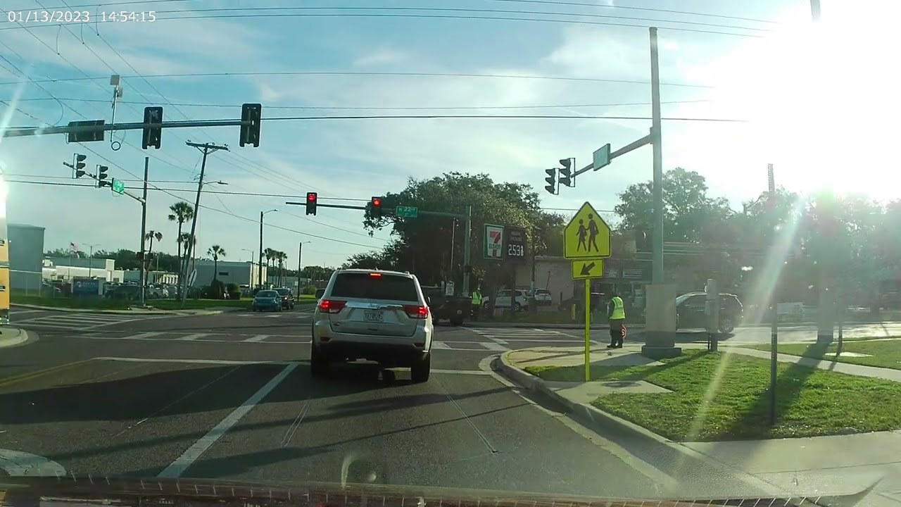 Morning Commute - 'backroads' of Tampa