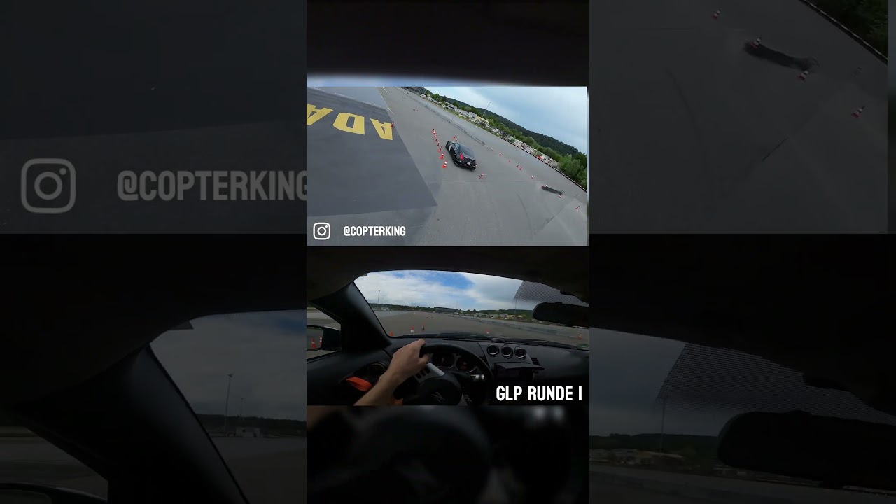 POV + Drohne | Nissan 350Z #slalom #clubsport #nissan #350z #racing #pov #drone