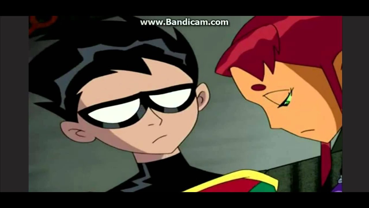 AMV-Robin and Starfire ~ Let her Go