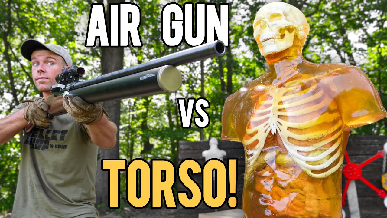 World's Most POWERFUL Air Rifle vs TORSO!! (72cal ZEUS)