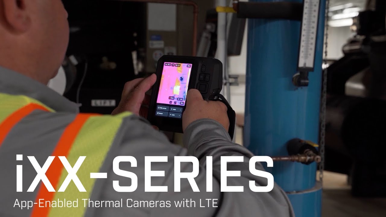 Simplify & speed up workflows with the Flir iXX App-Enabled Thermal Camera.