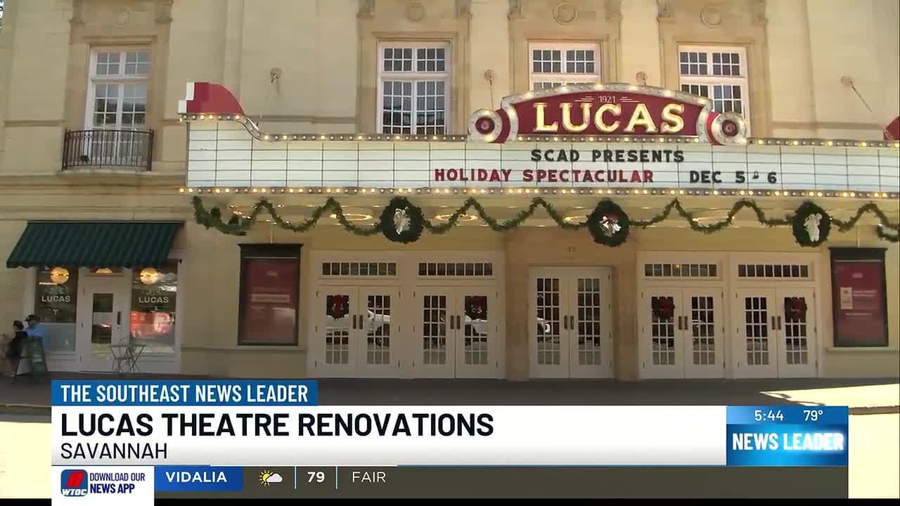After 6 months of restoration, Savannah&rsquo;s historic Lucas Theatre unveils modern 1920&rsquo;s makeover