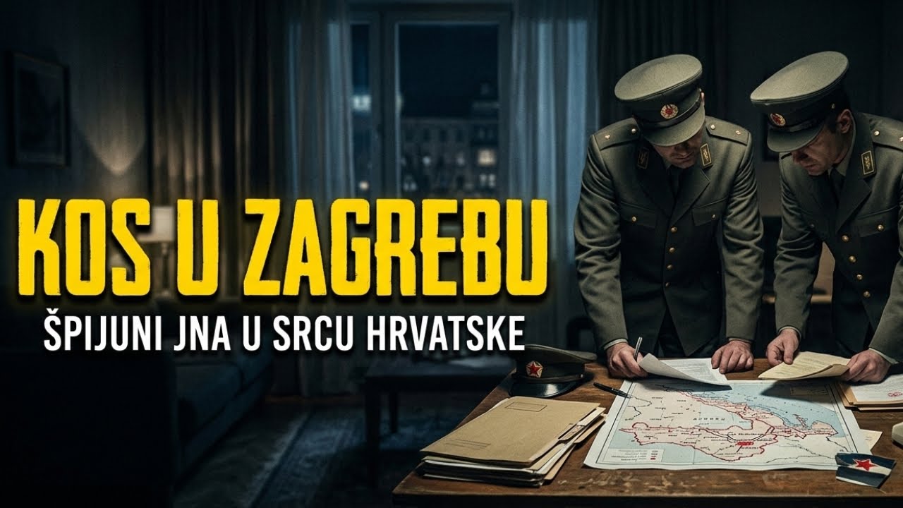 Špijuni JNA u Zagrebu – Kako je otkrivena mreža KOS-a!