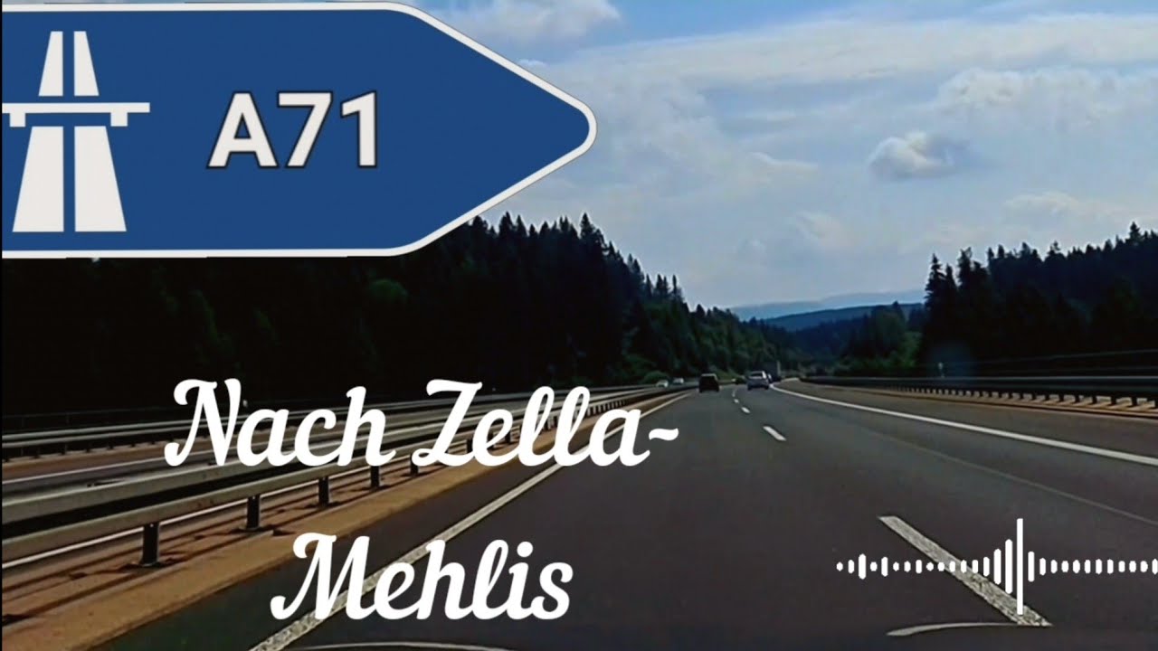 🇩🇪 A71 | Nach Zella-Mehlis.