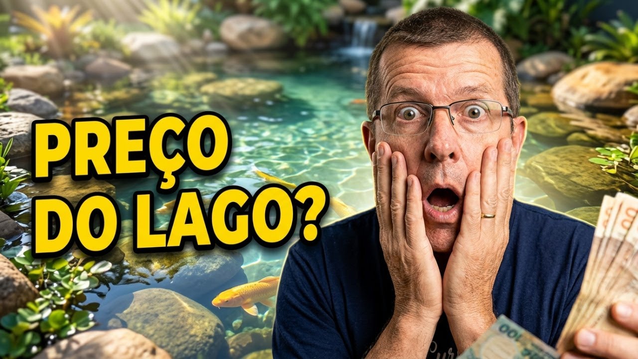 Lago Ornamental Caro ou Barato? A Resposta te Choca
