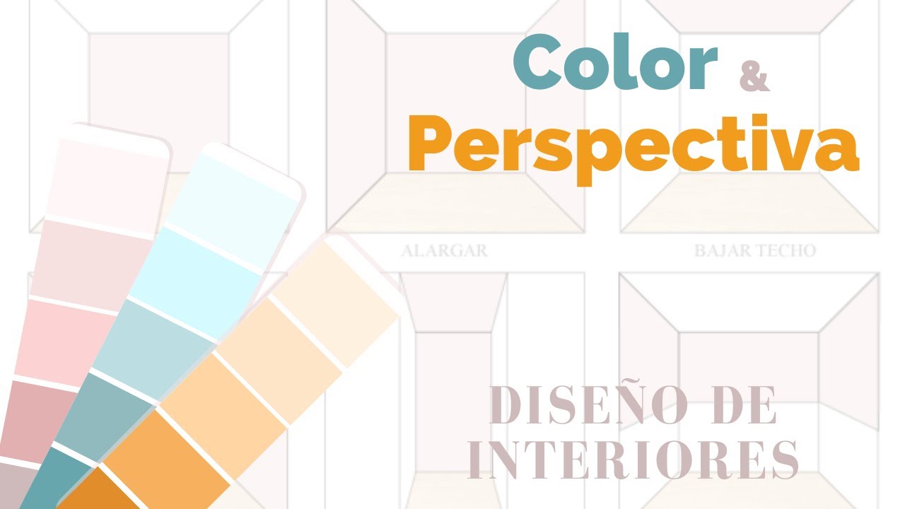 Cómo usar el COLOR y PERSPECTIVA - Diseño de Interiores
