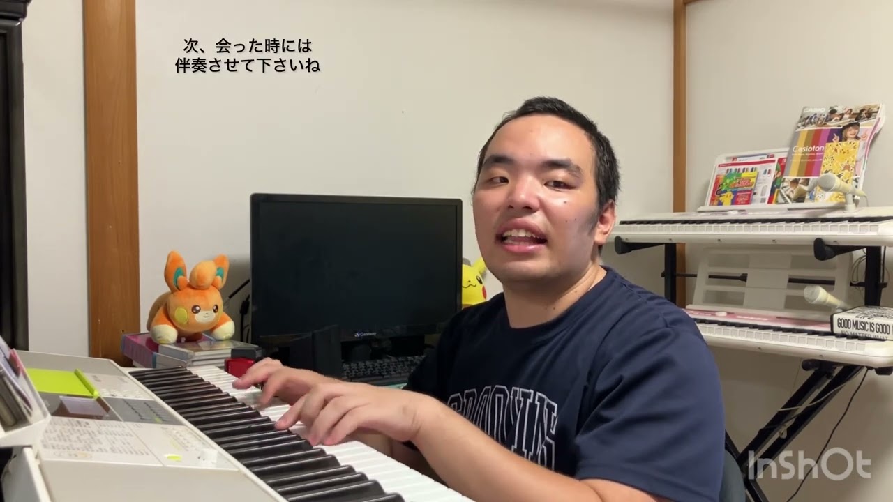自閉症ピアノを弾く♪糸／中島みゆき