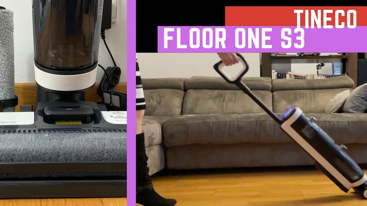 Floor One S3 TINECO : Le top des aspirateur laveur connecté :: Aspire les liquides et autres !