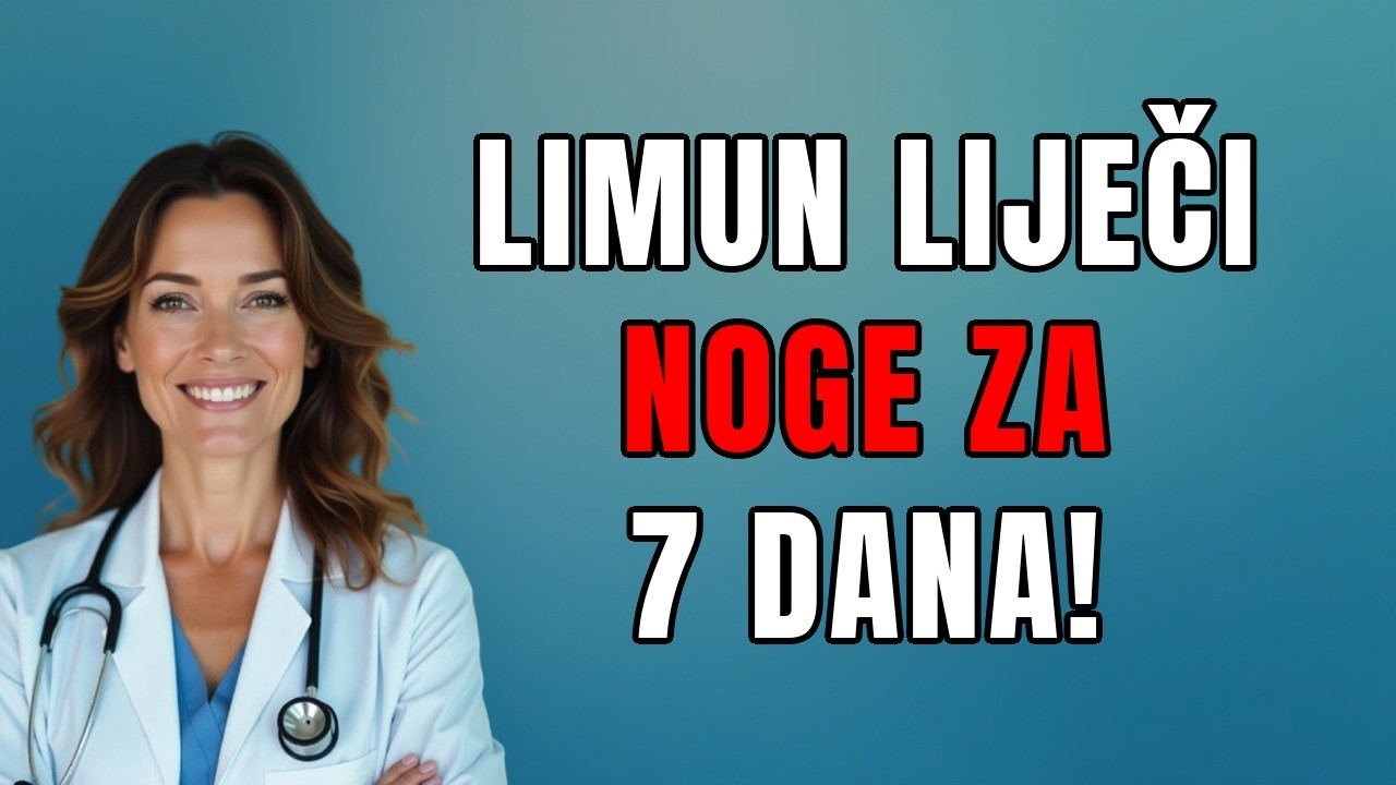 99% starijih NE ZNA pravi učinak LIMUNA na noge