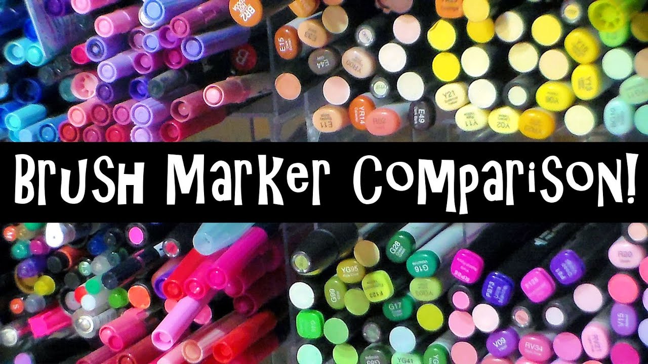 Alcohol Brush Marker Comparison! Money Saving Tips!