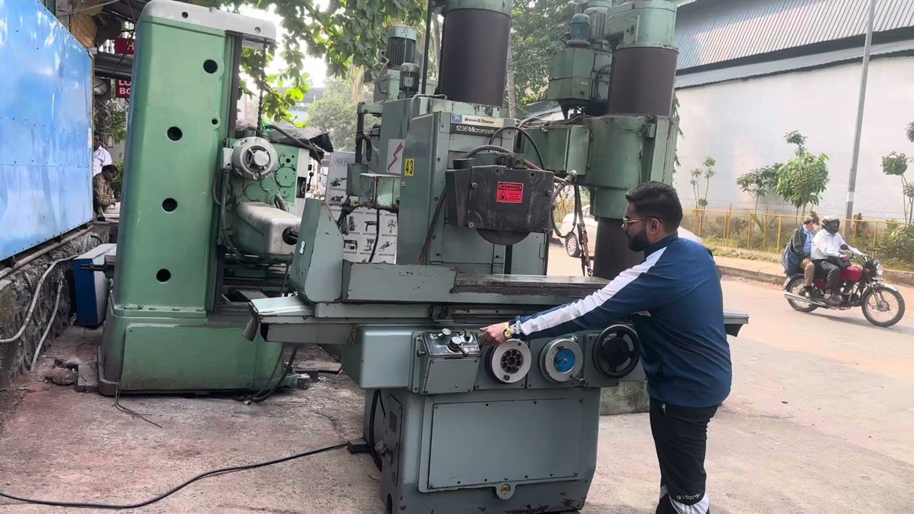 Surface grinding machine brown and sharpe contact 7838756946