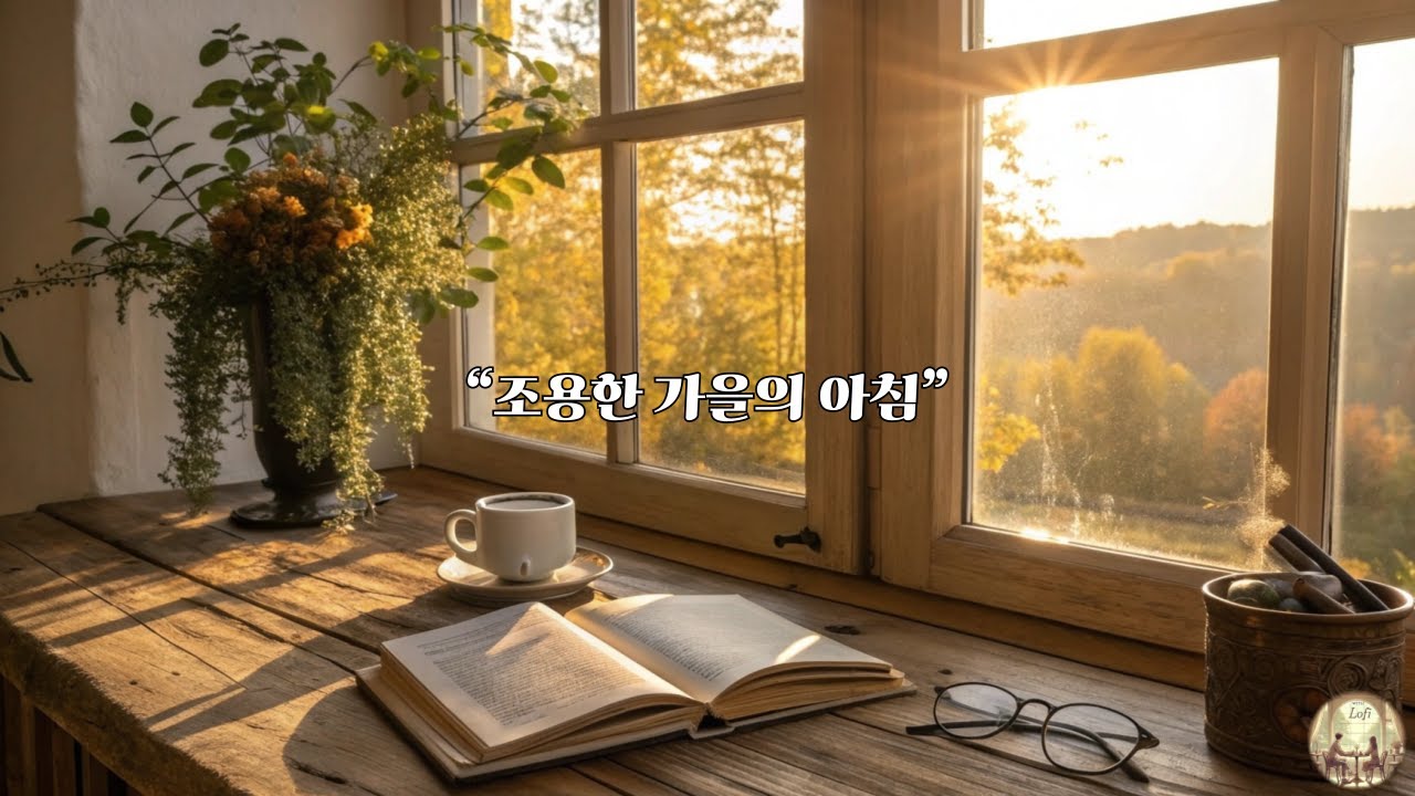 [Play List]가을 햇살이 스며드는 창가의 피아노｜조용한 아침 북카페의 음악｜Piano by the Autumn Window