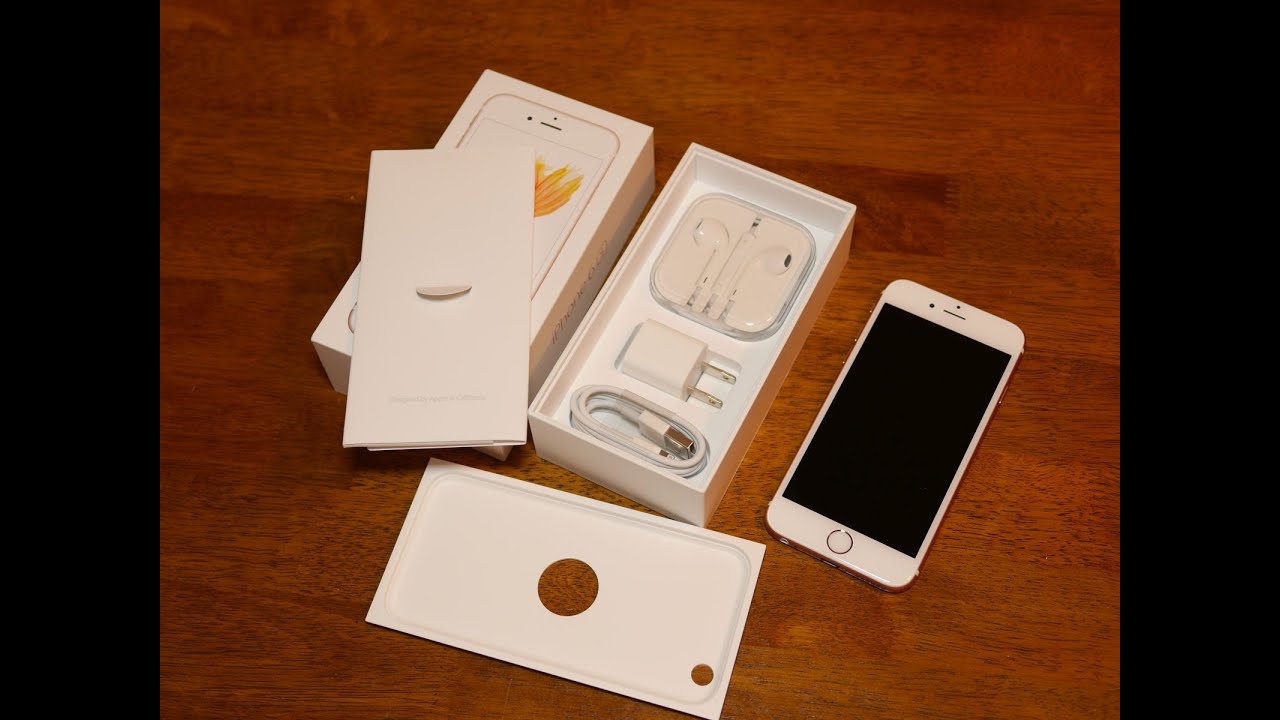 Apple iPhone 6s unboxing
