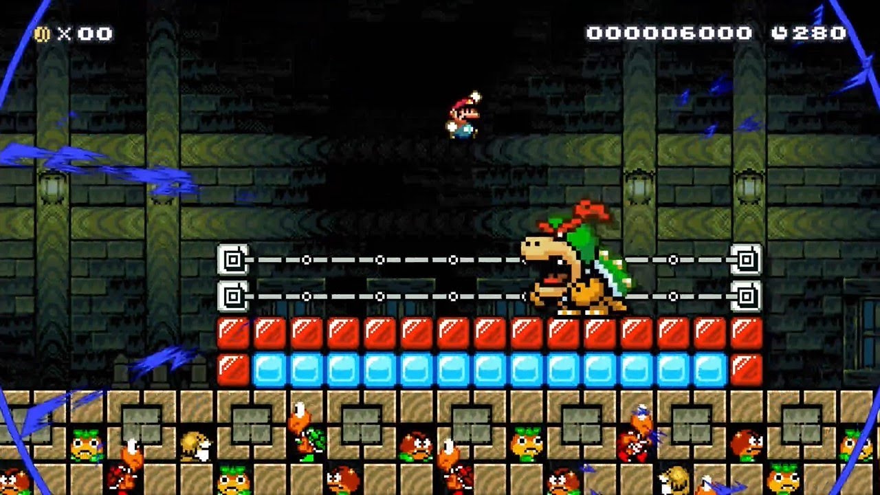 Super Mario Maker 2 - WWE: The Road To Wrestlemania by ChampDion - No Commentary