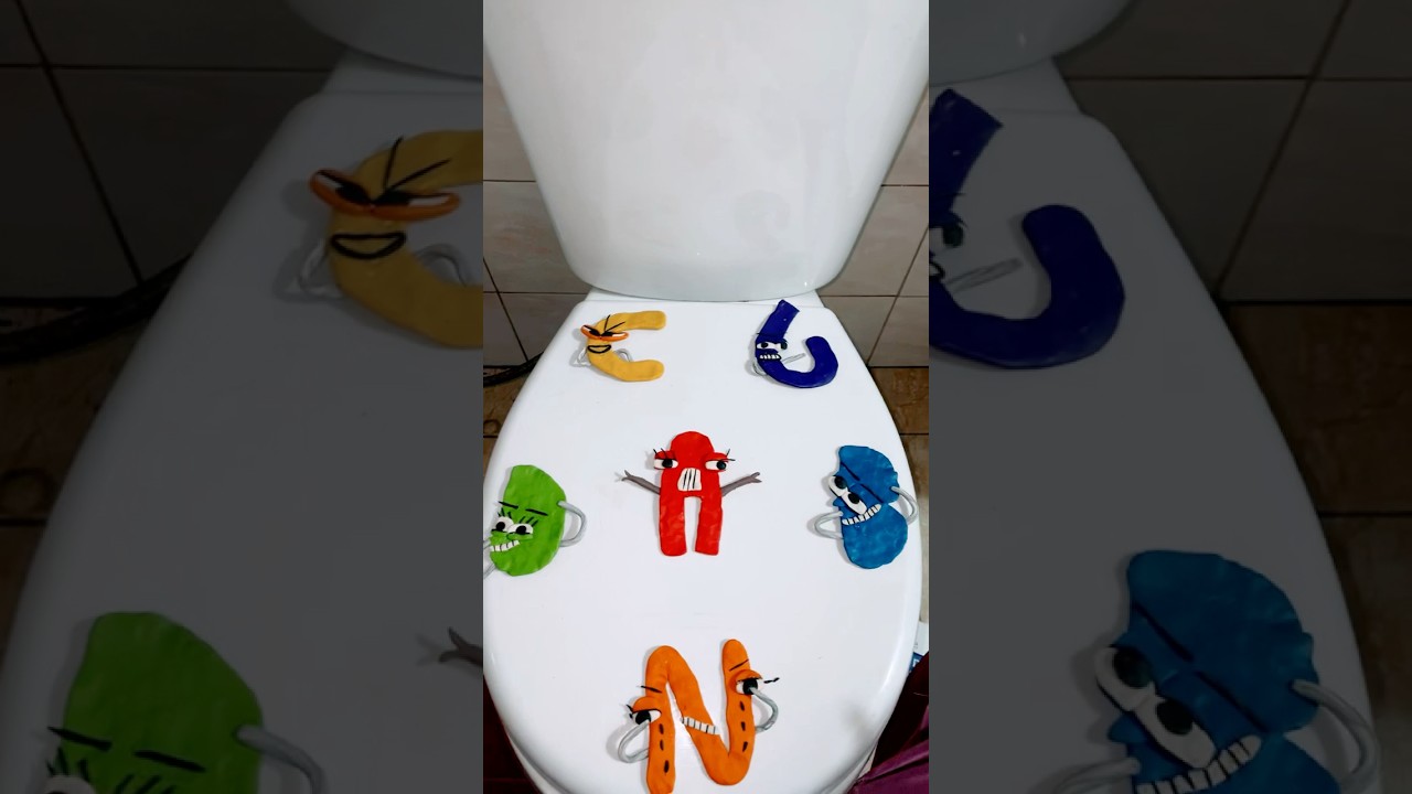 Alphabet and toilet 🚽 