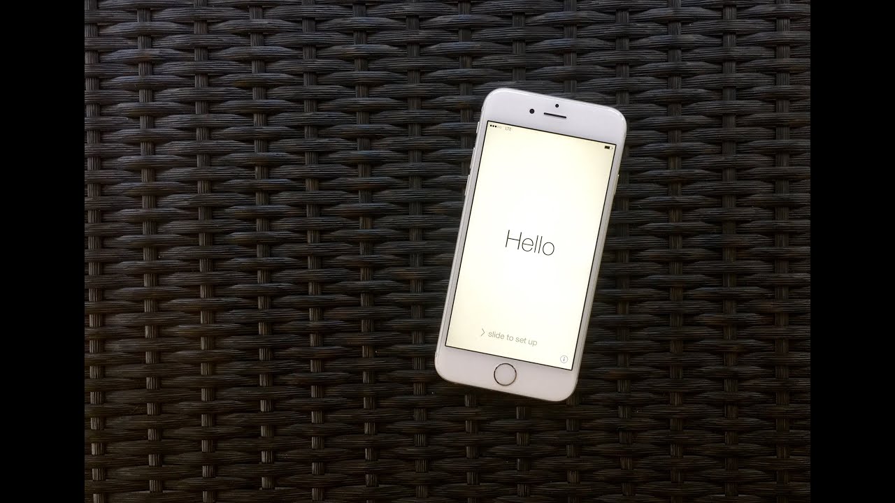 Руководство по настройке iPhone 6