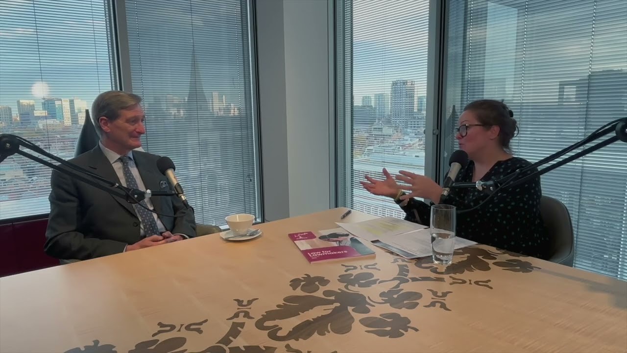 Dominic Grieve on Power, Principles & Parliament (Law for Lawmakers Podcast, Episode 1)