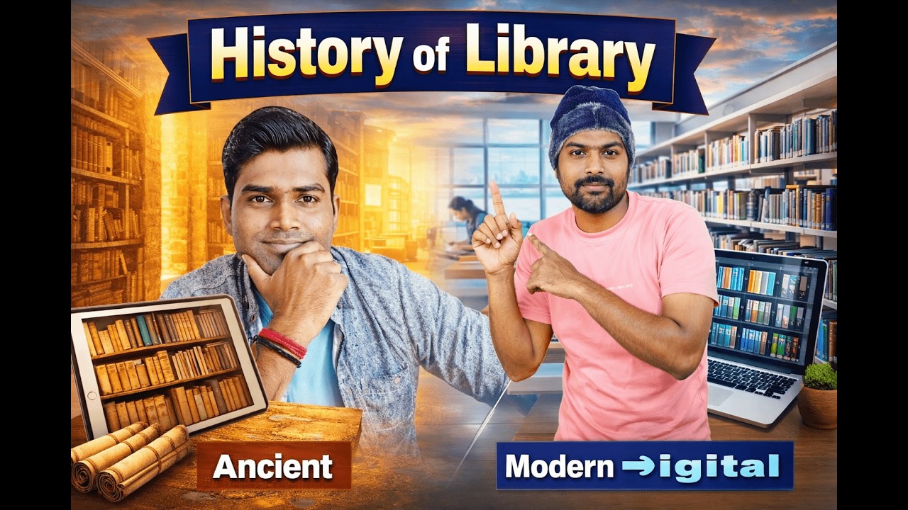 History of Library / Library ka Itihas / पुस्तकालय का इतिहास