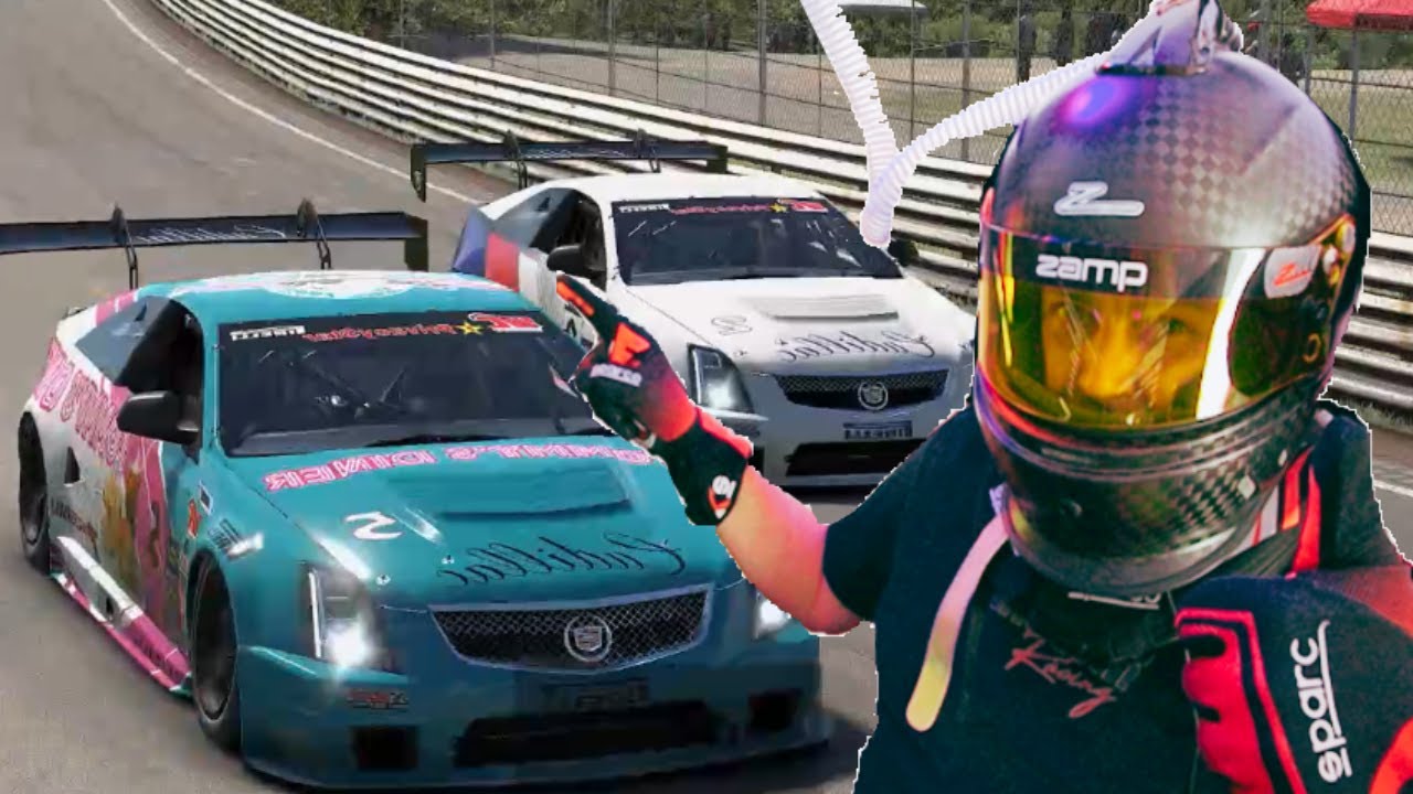 Quand la Cadillac CTS-V affronte la Boucle Nord 🔥#iracing #prosimu #helmet #nurburgringnordschleife