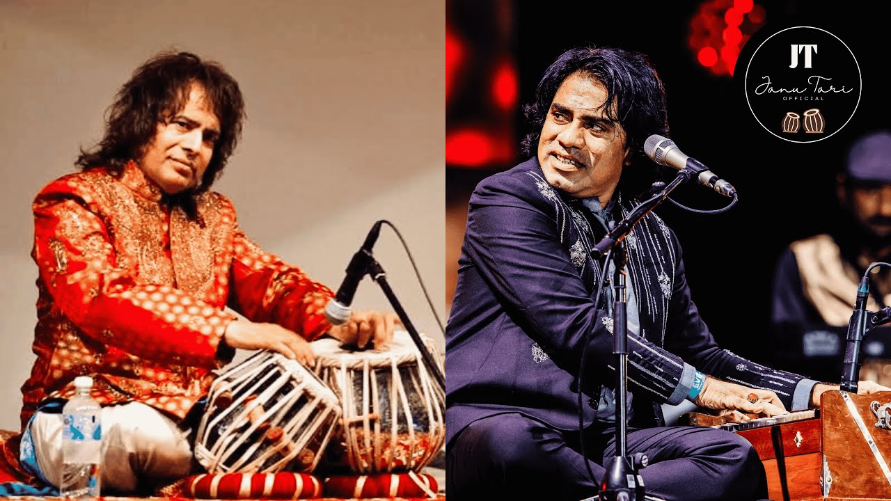 Ustad Tari khan & Javed Bashir - Roopak Taal Solo | Rare old Recording in Lahore