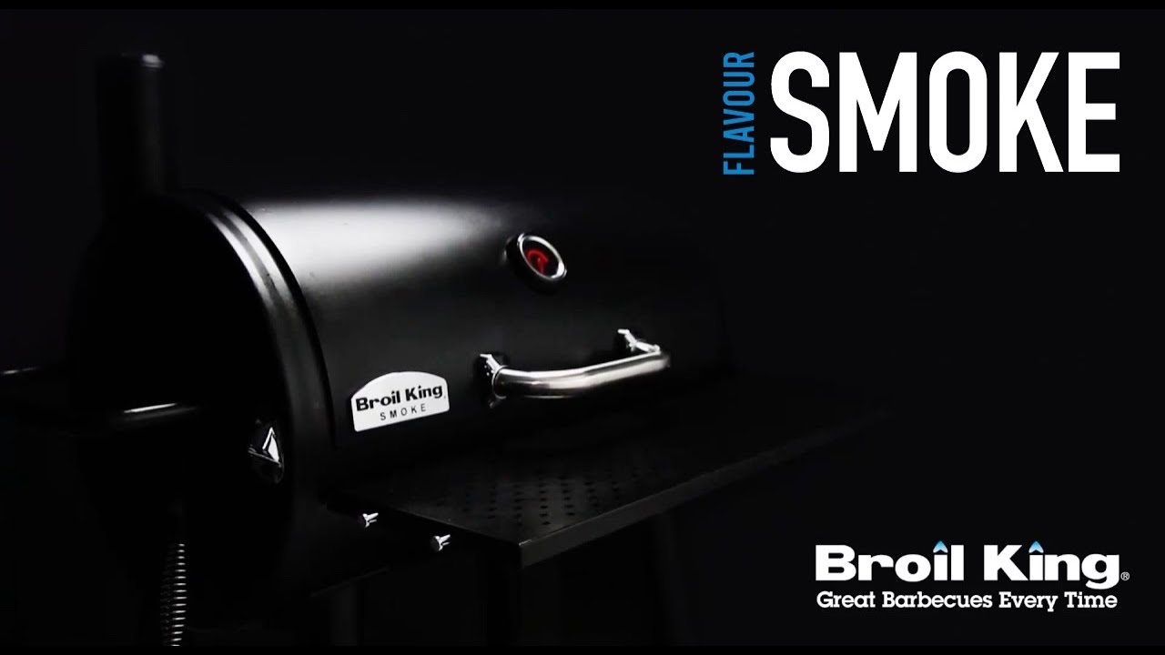Обзор барельного угольного гриля SMOKE OFFSET  от Broil King