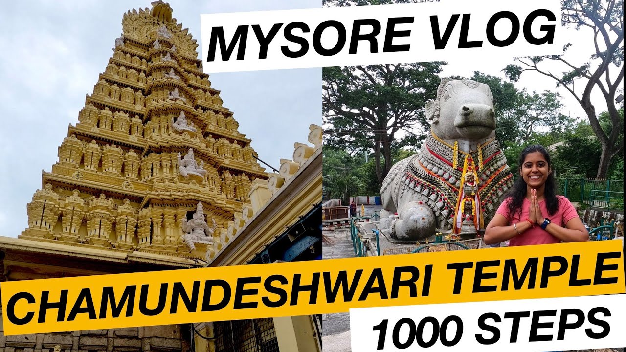 Chamundeshwari Temple Mysore 2021 | 1000 steps | Mysore Travel Vlog | Places to visit near Bangalore