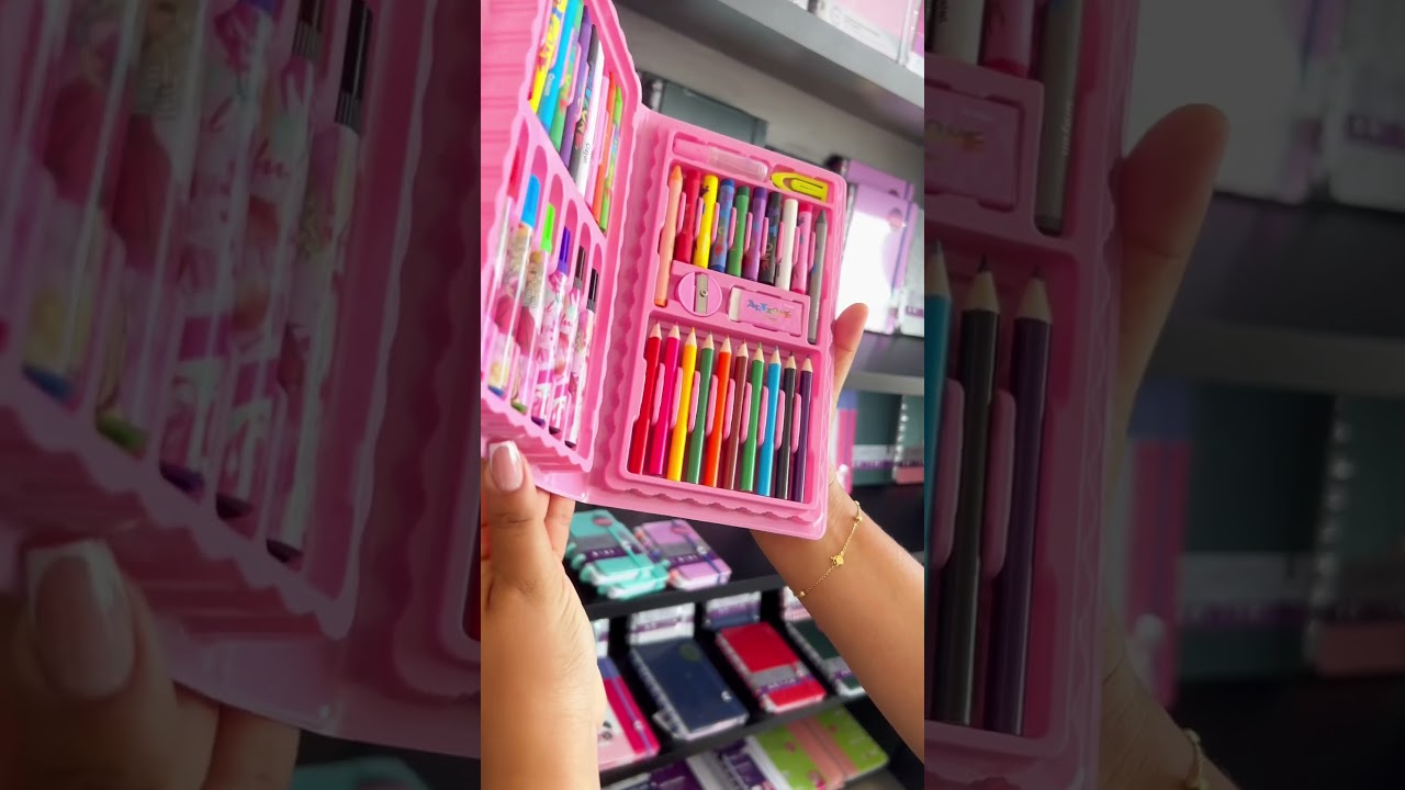 O kit de pintura que voc&ecirc; precisa ter ! #papelaria#pintura #cores