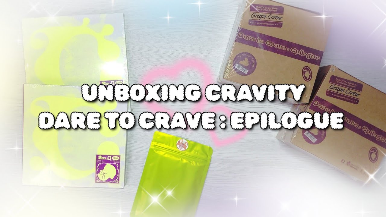 старшип заскамили... Распаковка альбома CRAVITY — Dare To Crave: Epiloge