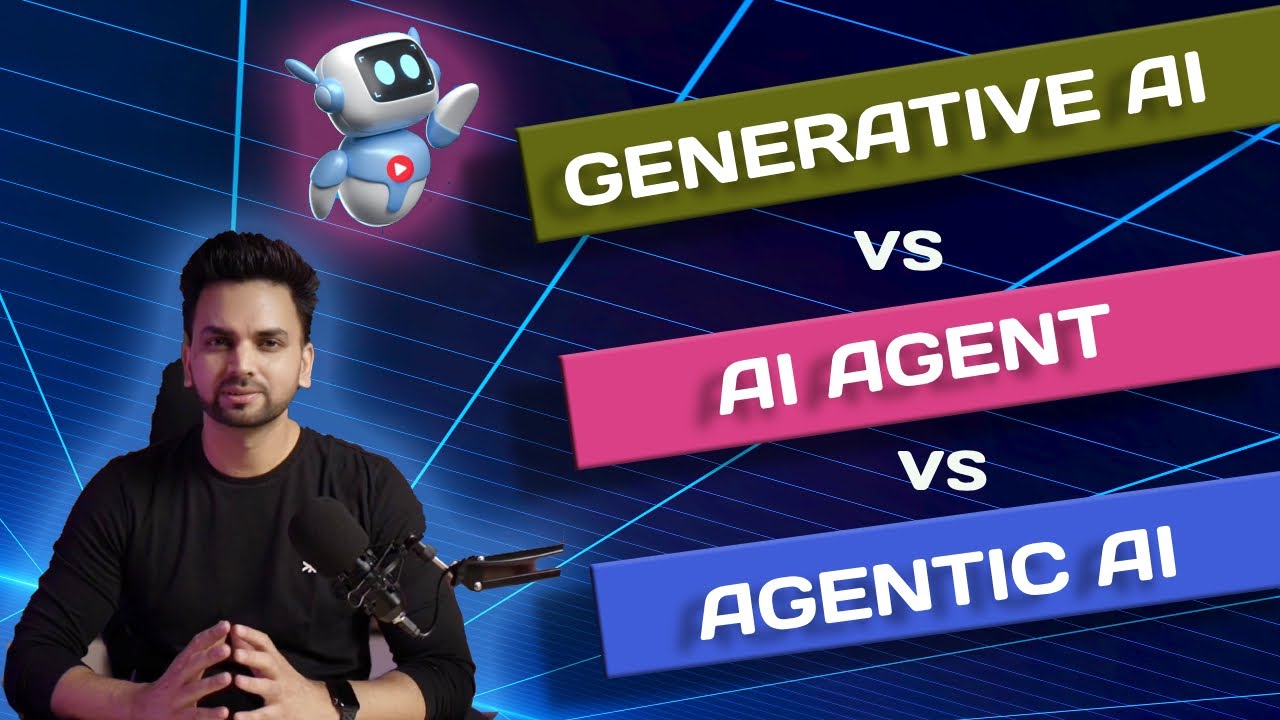 Generative AI vs AI Agents vs Agentic AI Explained