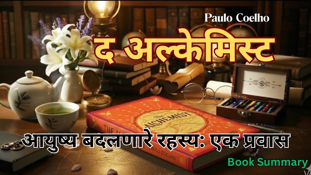 जगातील प्रत्येक माणसाने एकदा तरी हे पुस्तक वाचायलाच हवे! | The Alchemist Marathi Summary ✨अल्केमिस्ट