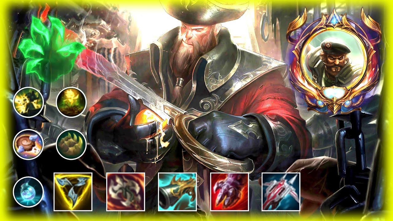 TOBIAS FATE GANGPLANK MONTAGE - BEST GANGPLANK PLAYS | LOL TIME STREAMERS