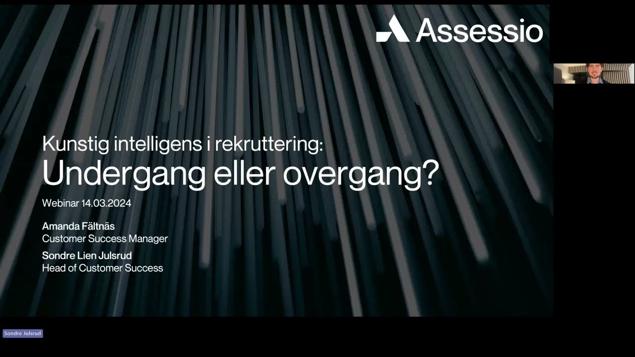 Kunstig intelligens i rekruttering – undergang eller overgang?