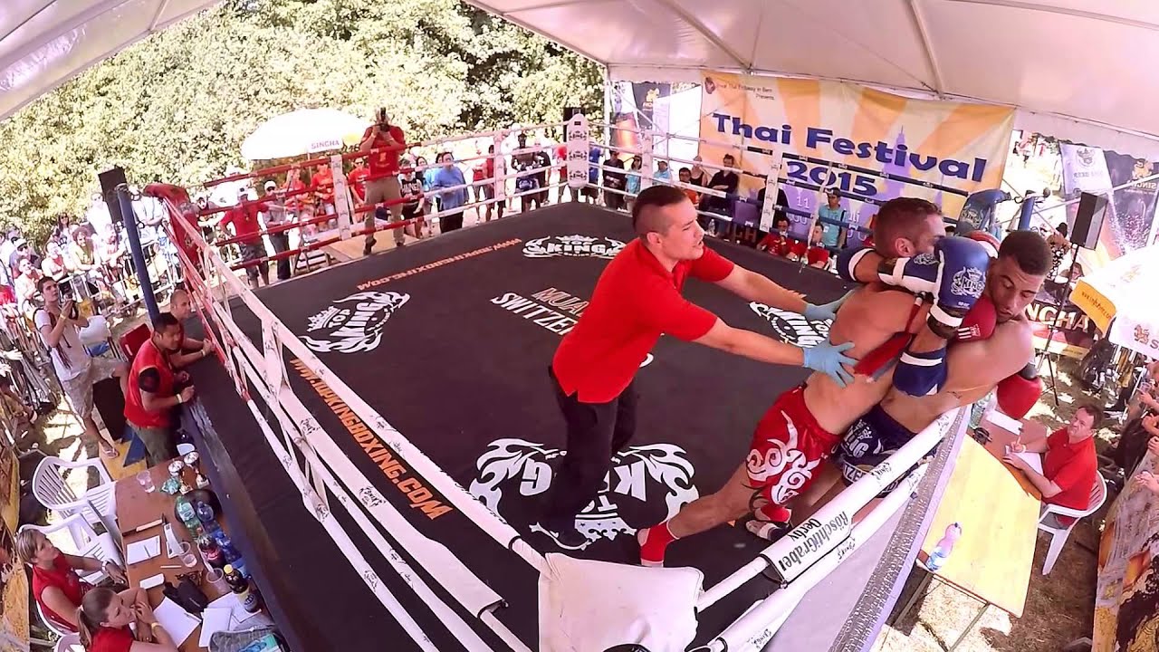 Fred vs. Alain (18. Thai Festival Bern 2015 / GoPro-View)