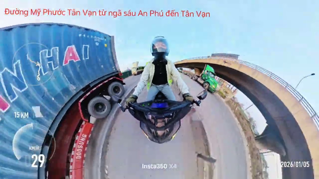 Ngày 05.01.2025 đi từ ngã tư Miễu Ông Cù đến Trường Lưu 