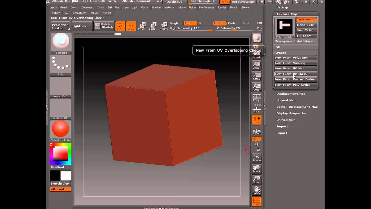 Zbrush 4R6 How to make a Squirkle Video