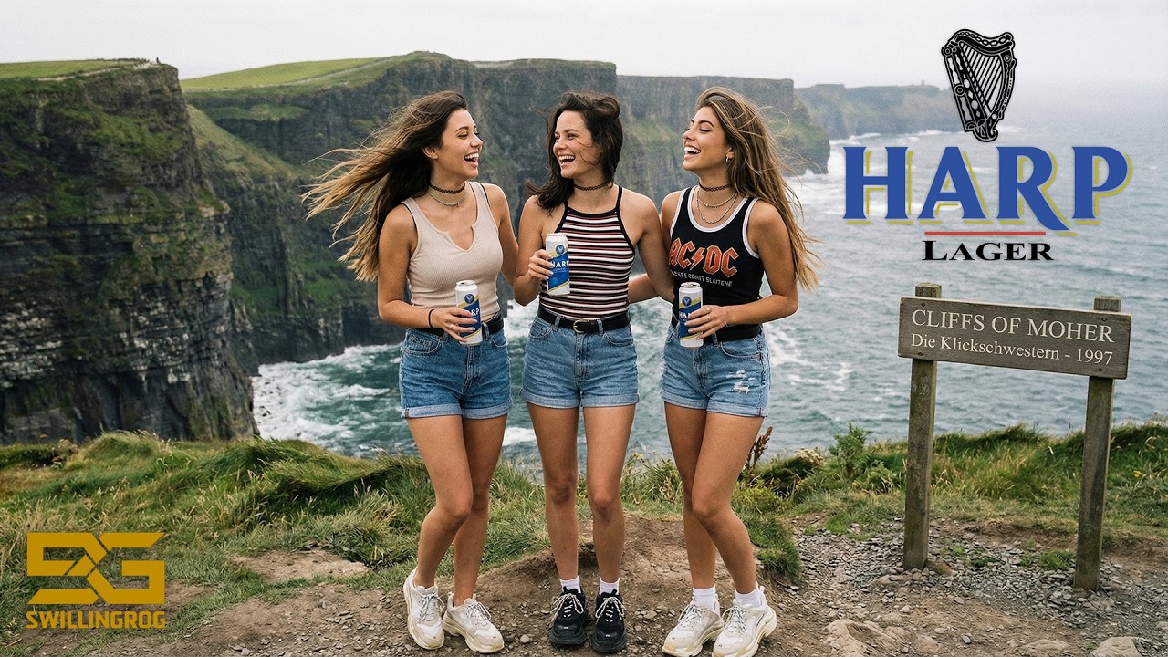 Harp Irish Lager 4.0% ABV - SwillinGrog Beer Review