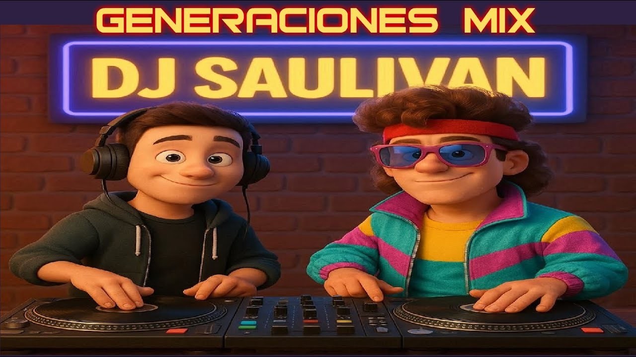 GENERACIONES MIX,  LO ACTUAL VS  LO RETRO,   UNA Y UNA CON @djsaulivan  🎧 #646 (resubido a youtube)