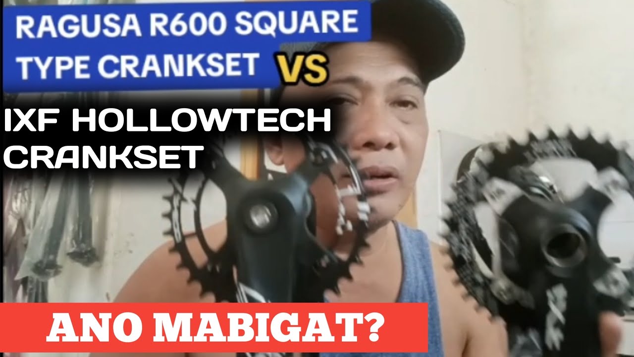 Ragusa r600 VS IXF HOLLOWTECH CRANKSET,  ANO MABIGAT? #ixfcrankset #ragusar600 #crankset