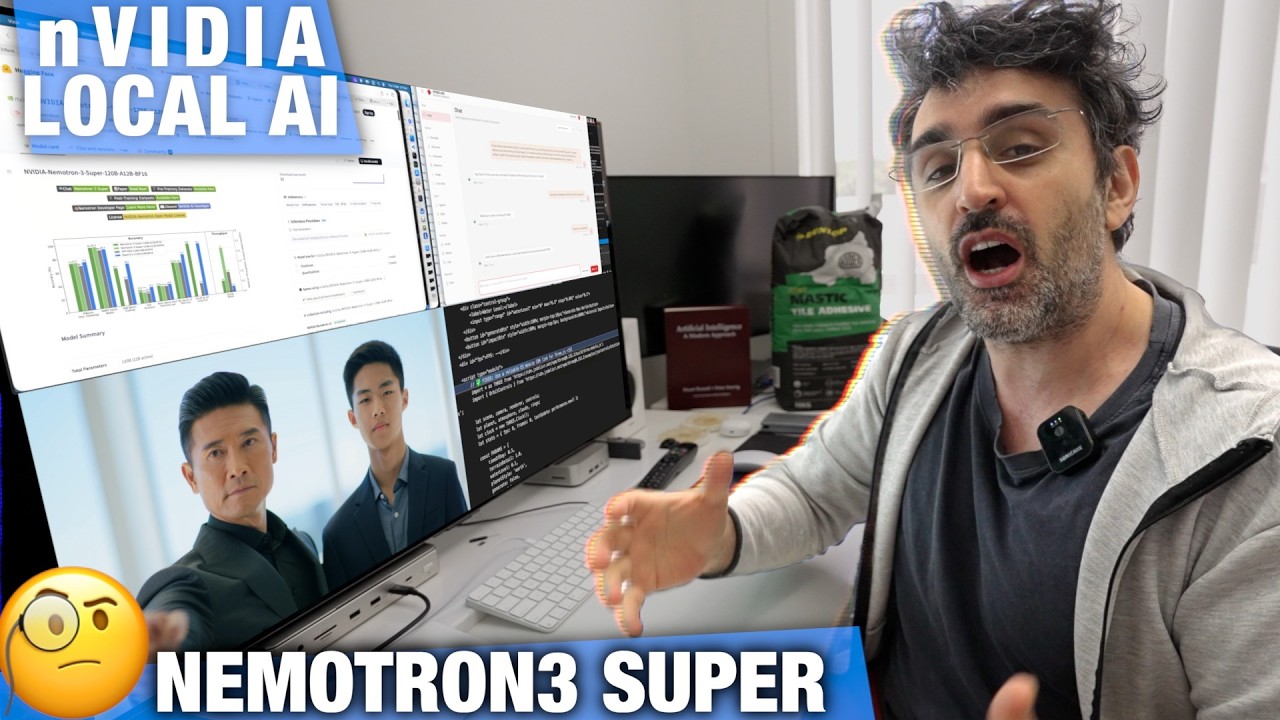 Запустим новейший локальный ИИ от NVIDIA на Apple Mac | Обзор Nemotron 3 Super