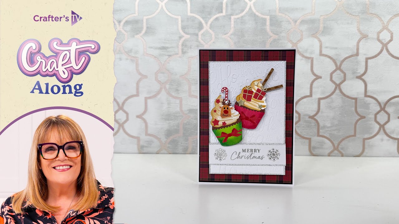 Back To Basics: Template Library & Craft Along: Christmas Cupcake Dies (3rd October 2025)