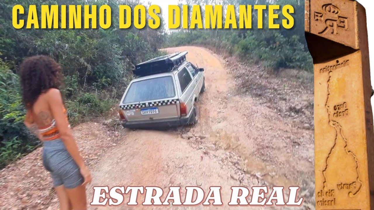 Garramos o carro na parte mais DIFÍCIL da ESTRADA REAL - ep03