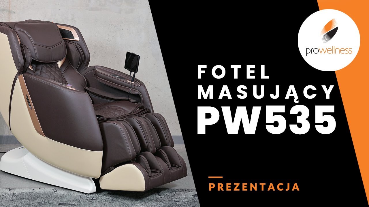 Fotel masujący Pro-Wellness PW535 - Prezentacja i funkcje