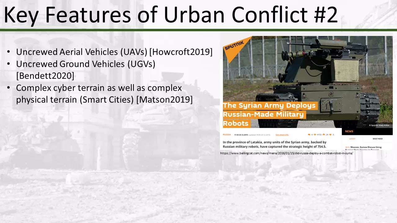 David Burden on Wargaming Urban Conflict
