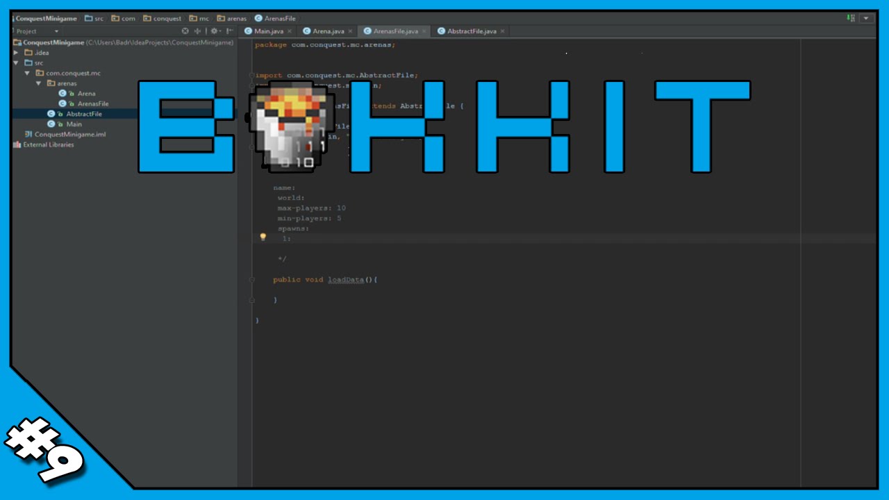 Bukkit Coding Tutorial - Conquest Minigame: Episode 1