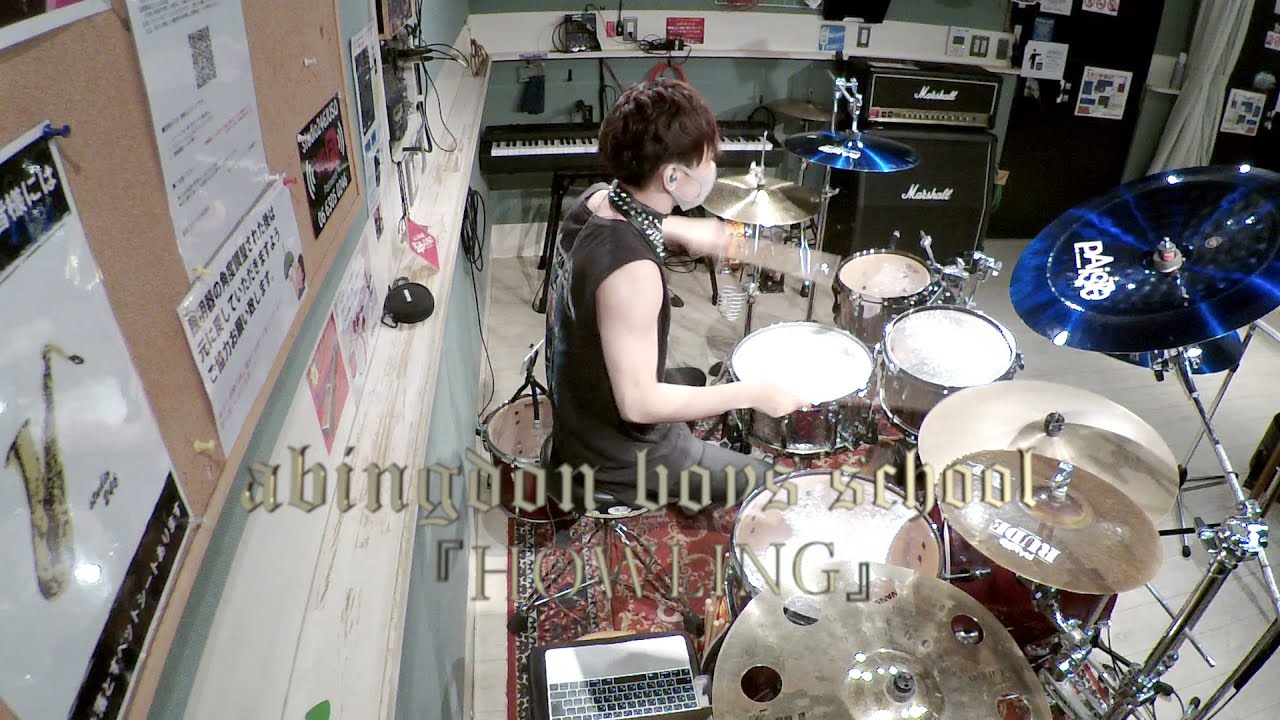 【abingdon boys school・DARKER THAN BLACK-黒の契約者-】HOWLING/気愛入れて叩いてみた やねん【ドラム・DRUM COVER】